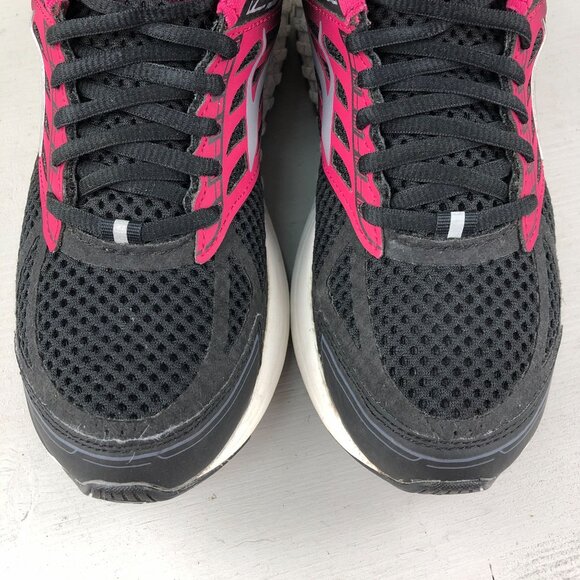 Brooks Women's Size 7.5 2A Addiction 13 Black Pink Running Sneakers 1202532A070 - Picture 6 of 13